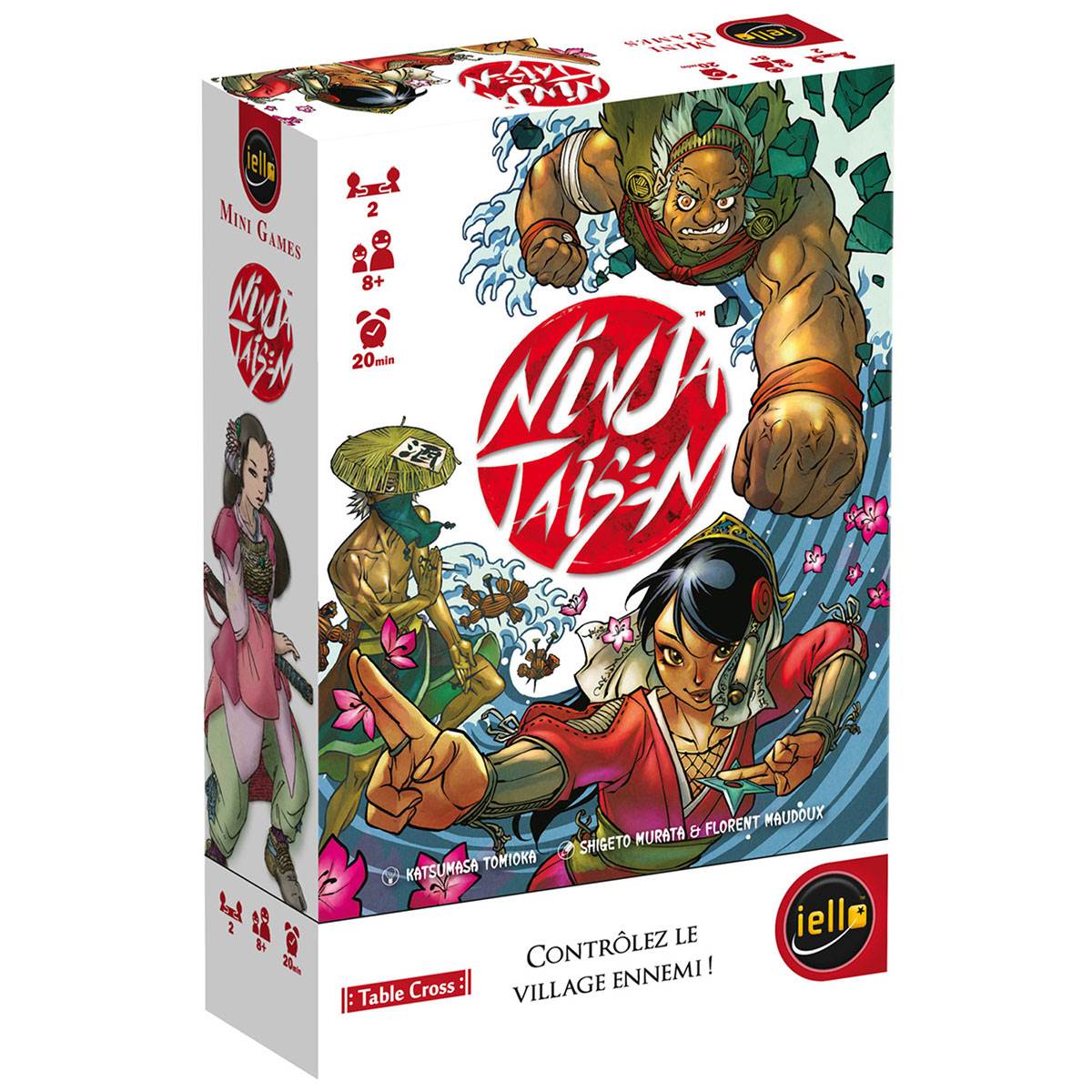 Box jeux de société en location Ninja Taisen Box jeux de société en location ninja Taisen meilleur 2 joueurs japon enfants famille découvrir test initiation nouveau nouveauté tester famille chifoumi pierre cailloux ciseaux